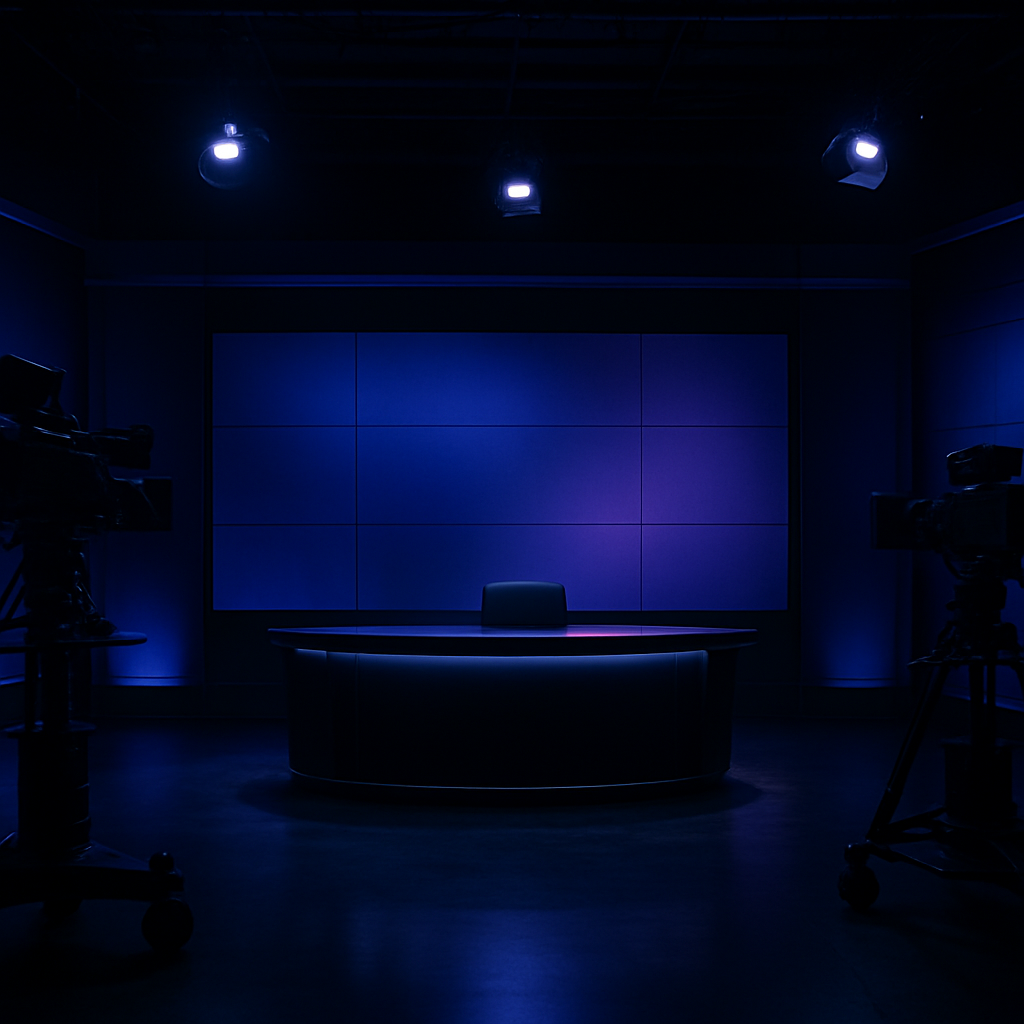 Santral TV yayin stüdyosu